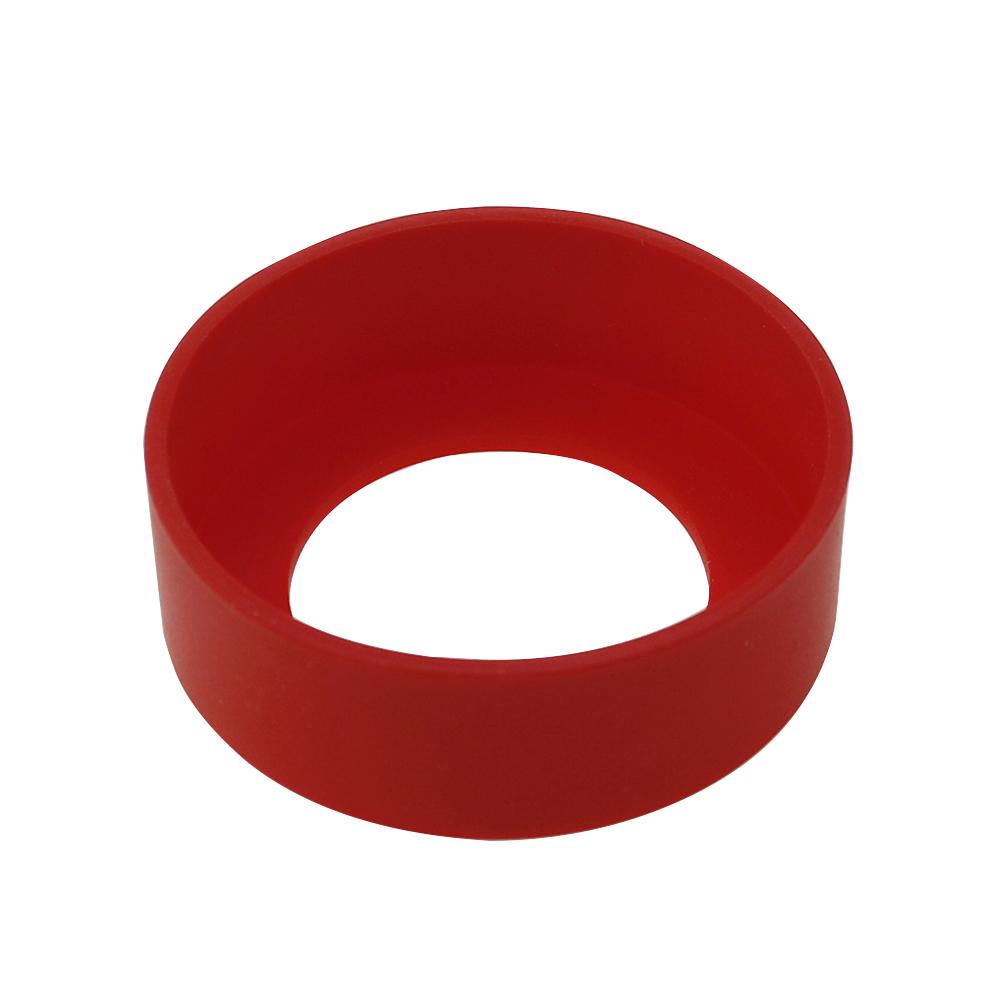 1Pc 6.5CM 28 Solid Color 13.5G Silicone Cup Bottom Cover Water Protective Support Anti Scald Round Odorless Fall Thermostability