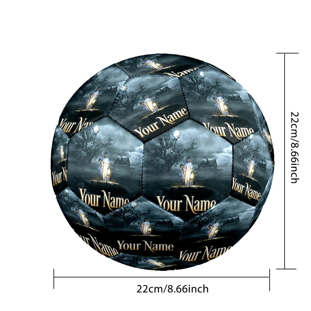 Size 5 FootballThe Conjuring Annabelle Durable PU Soccer Ball for Sports Training Outdoor Competition
