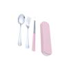 Tableware Chopsticks Spoon Fork Utensils Reusable Smooth Eating Supplies Restaurant Camp School Dishwasher Steriliser