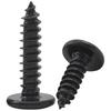 Carbon Steel Black Chamfered Hex Socket Self-Tapping Screws M3/M4/M5