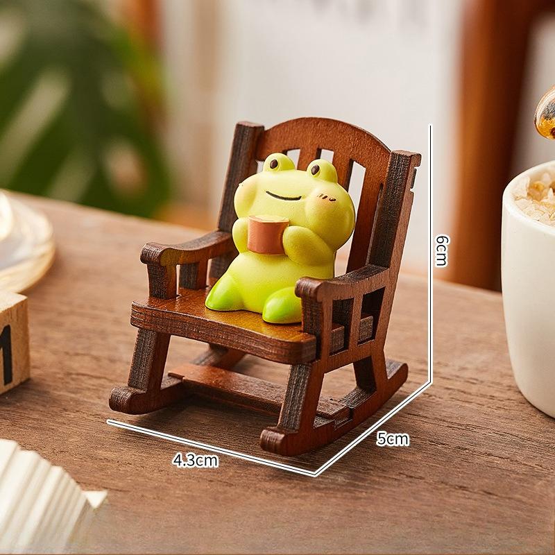 Creative Healing Animal Small Ornament Desktop Office Decompression Decoration Periphery To Send Friends Birthday Gifts Female