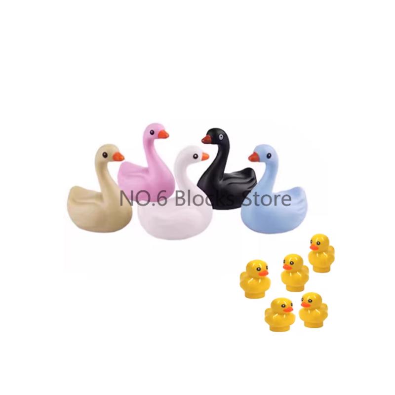 MOC Animali Blocchi da Costruzione Zoo della Foresta Tigre dai Denti a Sciabola Orso Alce Elefante Aquila Squalo Scimmia Leone Giocattolo Mini Mattoncino Regalo per Bambino S09