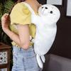 Cute Animal Seals Plush Backpack For Kids Girls Cartoon Cotton Stuffed Toy School Bag