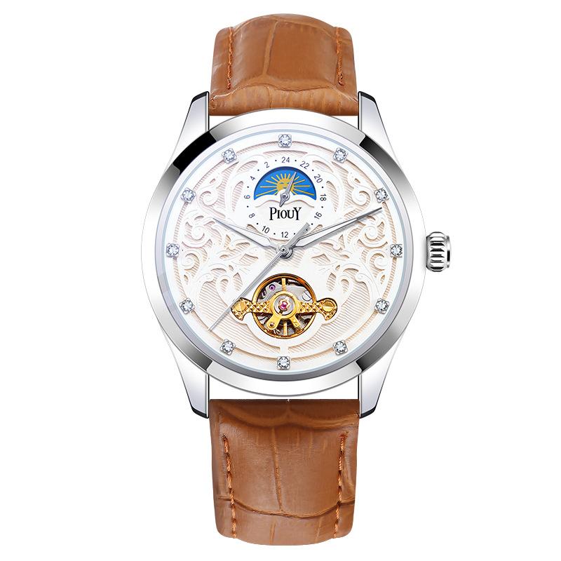 Top Brand New Men's Watch Mechanical Men's Watch Tourbillon Luminous Business Watch Automatic Mechanical Men's Watch