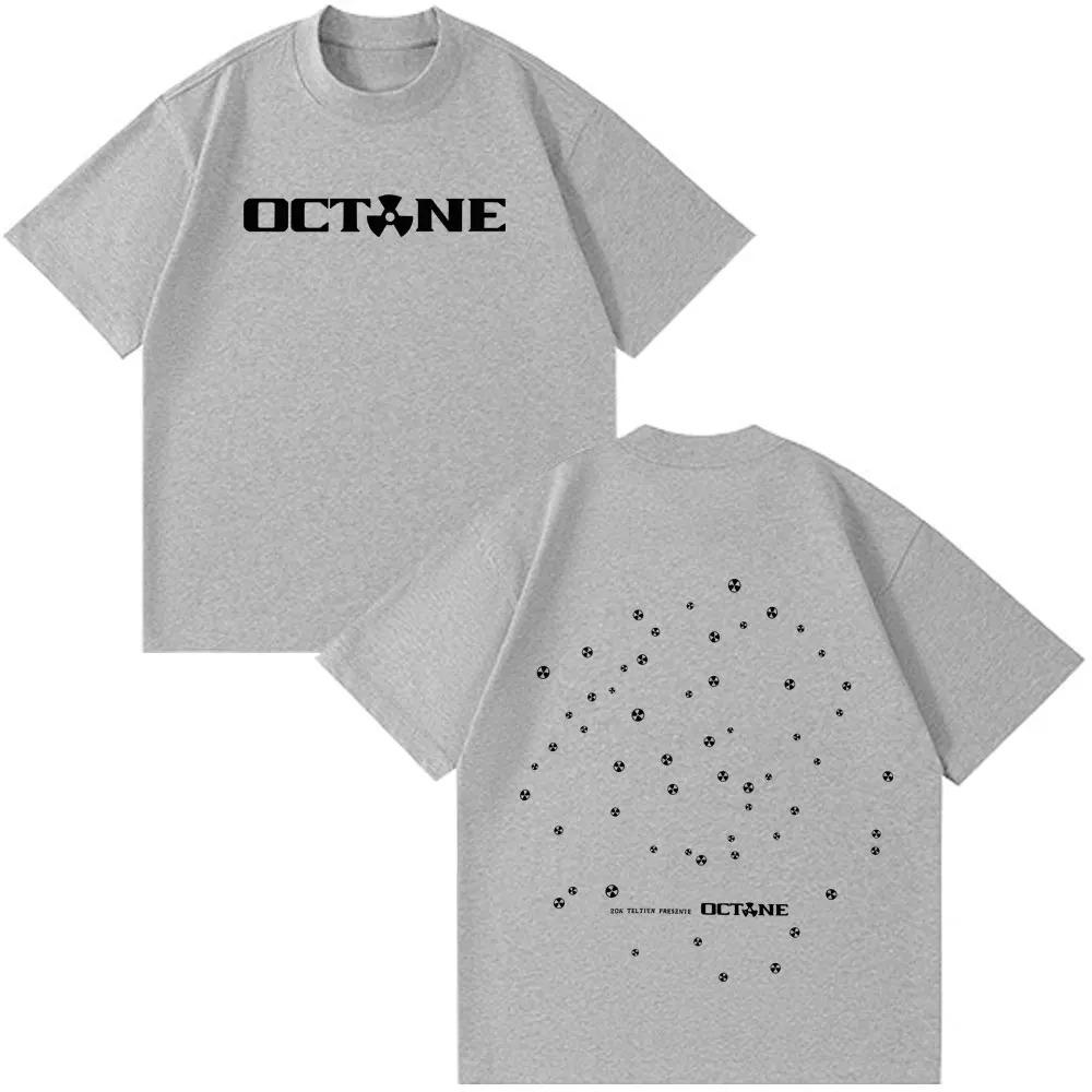 Rapper Don Toliver Octane Tour 2026 Grafik T-Shirt Herren Damen Hip Hop T-Shirts Kurzarm Baumwolle Locker Freizeit T-Shirts