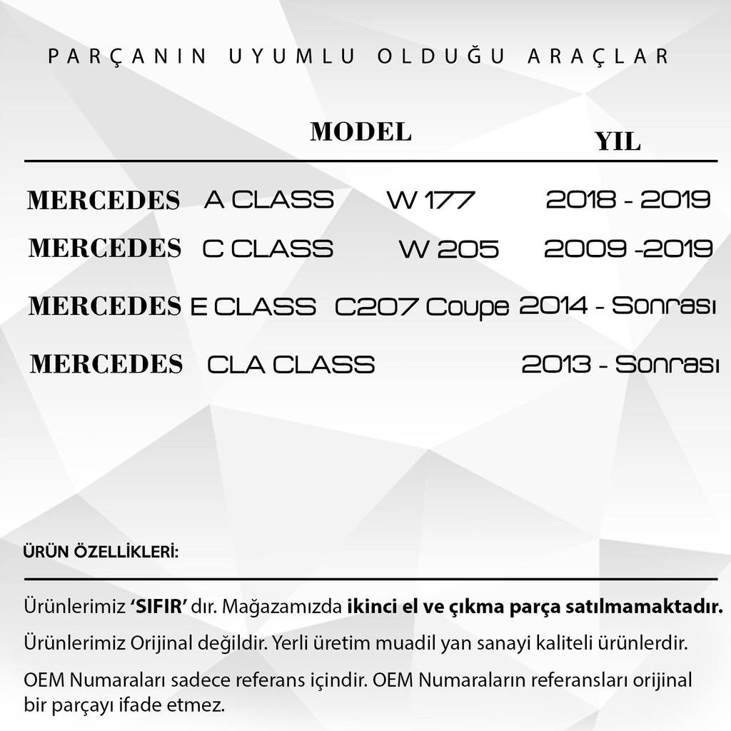 Sada na opravu střešního okna pro Mercedes W205,W177,C,CLA,A,E-Class