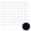Vidaxl Kurtyna Lampek, 3X3M, 300 Niebieskich Diod Led, 8 Funkcji