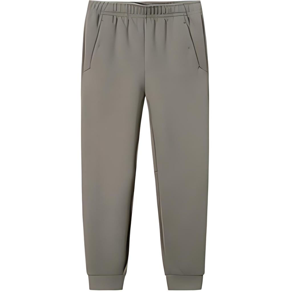 Anta Comfortable Versatile Letter Knitted Sports Pants Men Bottoms Green-Bean 152517303S-2