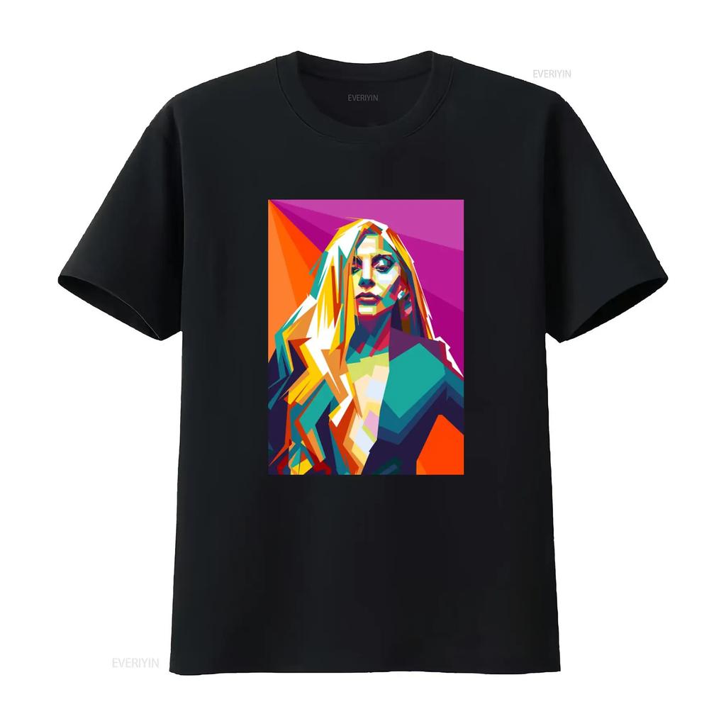 Vintage tričko Lady Gaga pro mládež s dlouhým rukávem a velikostí pro batolata vintage Prané Pohodlné Streetwear Neformální