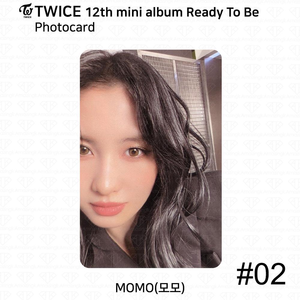 

TWICE 12-й мини-альбом «Готов к работе» Фотокарточка Открытка-сообщение Плакат Открытка Момо Photocard - #02
