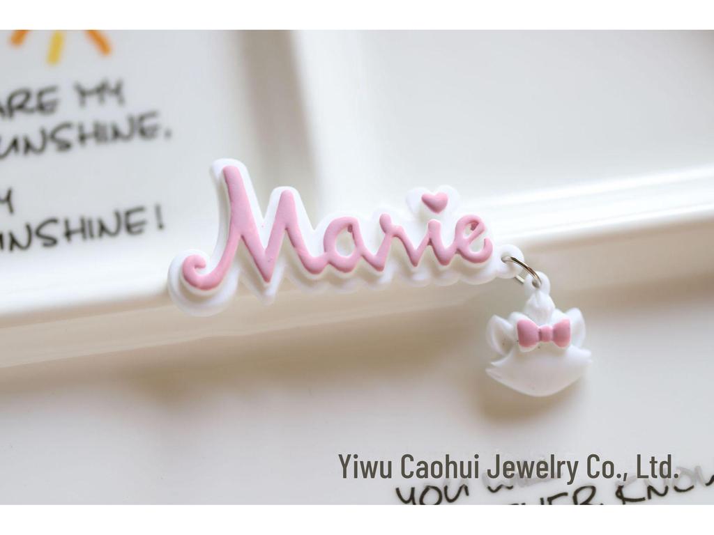 Alice Kendin Yap Krem Tutkal Saklama Kutusu & Tatlı Harf Tasarımı ile Takı Yaması