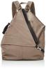 Labagagerie Backpack [Reissued] Women's Backpack with Fold-Over Tassel, B02-01-01, Beige