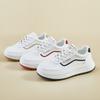 Pantofi albi de primăvară Stil nou de pantofi sport cu talpă groasă și talpă înaltă pentru elevi Pantofi casual