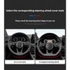 Volkswagen R Magotan Jeeta Passat Golf 5 GTI Beetle Tiguan Touareg Polo T-ROC T-Cross Husa din Piele Anti-Alunecare pentru Volan