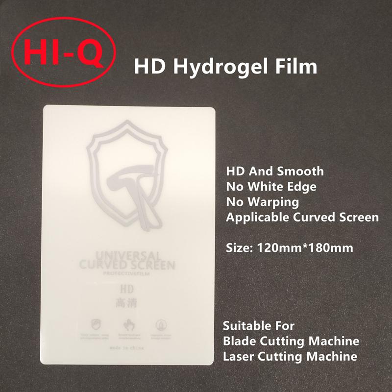 50pcs TPU Flexible Hydrogel Film Mechanic Sheet Curved Screen Protector HD Blue Matte Privacy For Any Cutting Machine Plottter
