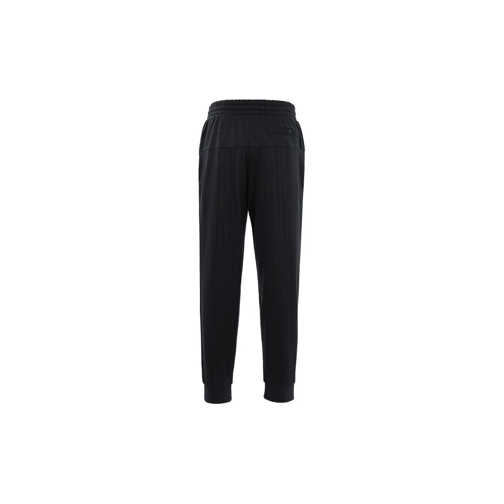 adidas Originals Pinstripe Track Pants Men Bottoms Black DU0981