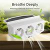 Solar Powered Solar Powered Car Ventilator Continuous Operation Auto Air Vent  Daily Use