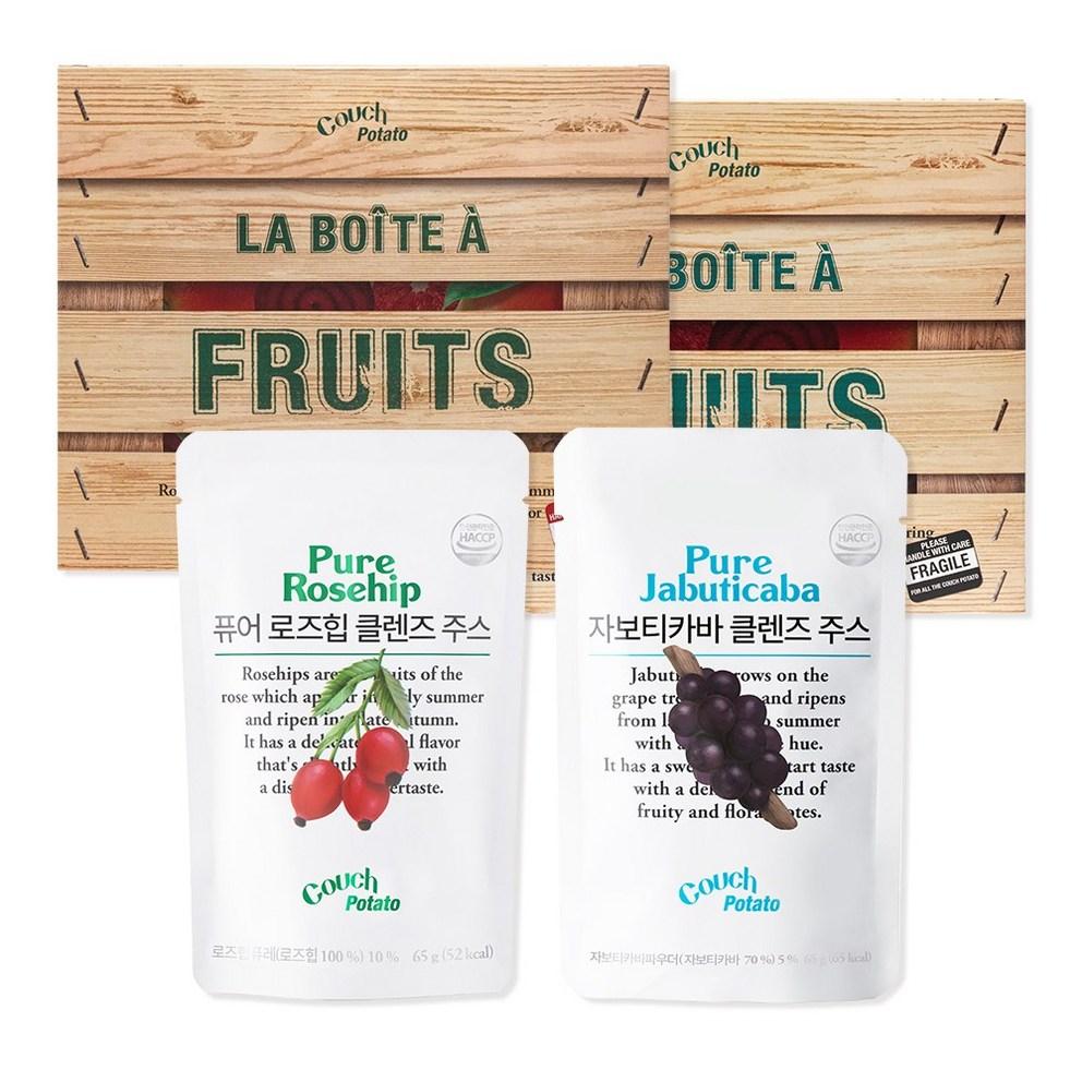 

Couch Potato Pure Rosehip & Jaboticaba Cleanse Juice Mix, 20 Servings