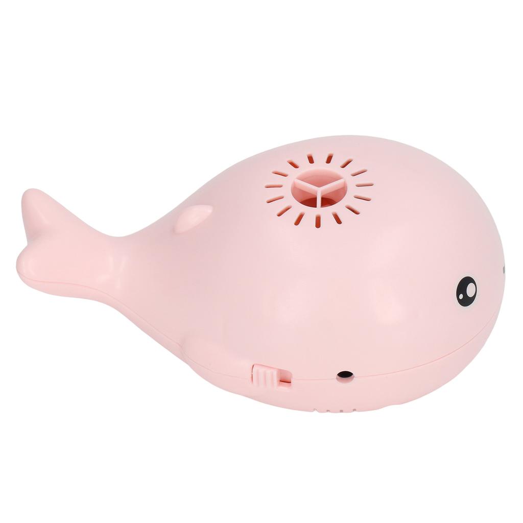 Whale Bath Toy USB Charging Electric Cute Floating Toy with Fan Function for Children Gift