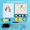 Wood Worm Robot Toy Wood Puzzle Assemble Toy Child Science Educational Toy Physics Experiment Set for Kid 7-14