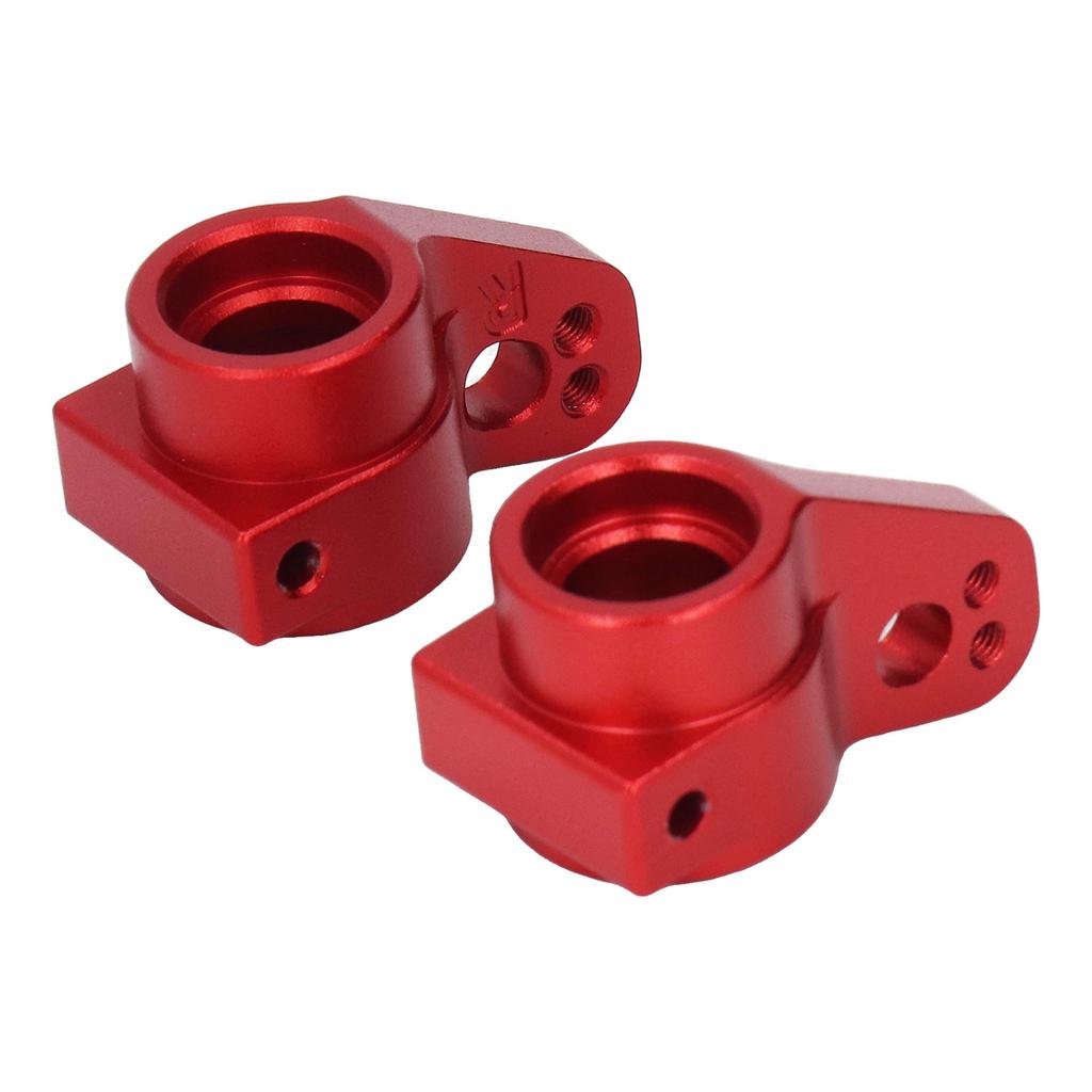 Rear Axle Seat Aluminum Alloy RC Left and Right Rear Knuckle Arm Hub Carrier Set for LOSI 1Celsius10 22S 2  RC Cars
