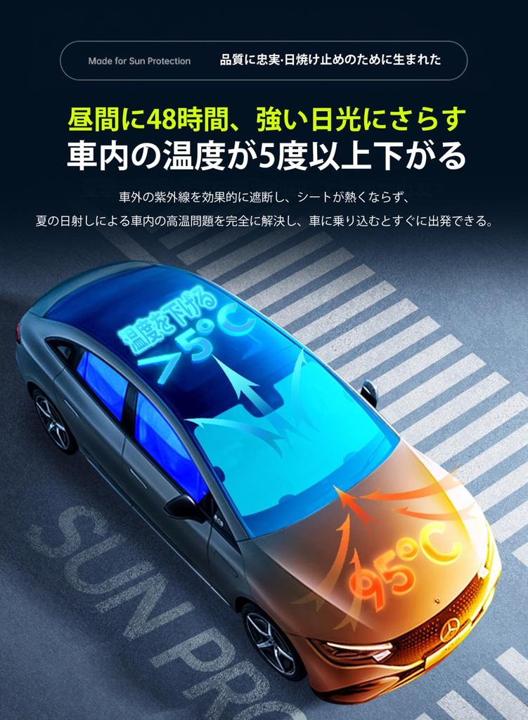 Daihatsu Mira E: S LA350S/360S 2017 May - December 2023 Model Car Sun Shade
