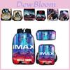 Set de Mochila Infantil Godzilla Vs Kong con Tejido Oxford Transpirable para Uso Escolar