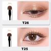 4 Stück Feine Lidschattenpinsel Verwischen Präzision Eyeliner Verwischen Make-up Pinsel Augenlid Highlighter Liegender Seidenwurm Make-up Pinsel Werkzeuge