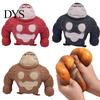High Elasticity Squeeze Toy Stress Relief Gorilla Soft Stretchy Orangutan Sensory TPR Concentration Aid Hand Exercise Relaxation Ball Party