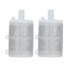 2PCS Schwimmende Tauchrohrfilter Ersatz Edelstahl Schlauchfilter Mesh für Fermzilla