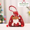 Christmas Eve Gift Tote with Santa, Snowman & Reindeer Design