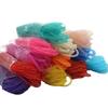 10m Colored Mesh Tube Rope 4mm 8mm Mesh Tubular Crinoline Tube Wedding Dress Skirt Clothing Mesh DIY Making Craft Accessories