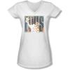 Elvis Presley - Juniors Aloha Knockout V-Neck T-Shirt