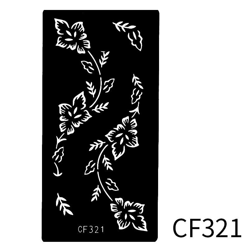 Autocolant de Frumusețe Autocolant Tatuaj Gol Șablon Autocolant Tatuaj Indian Hannah 3D