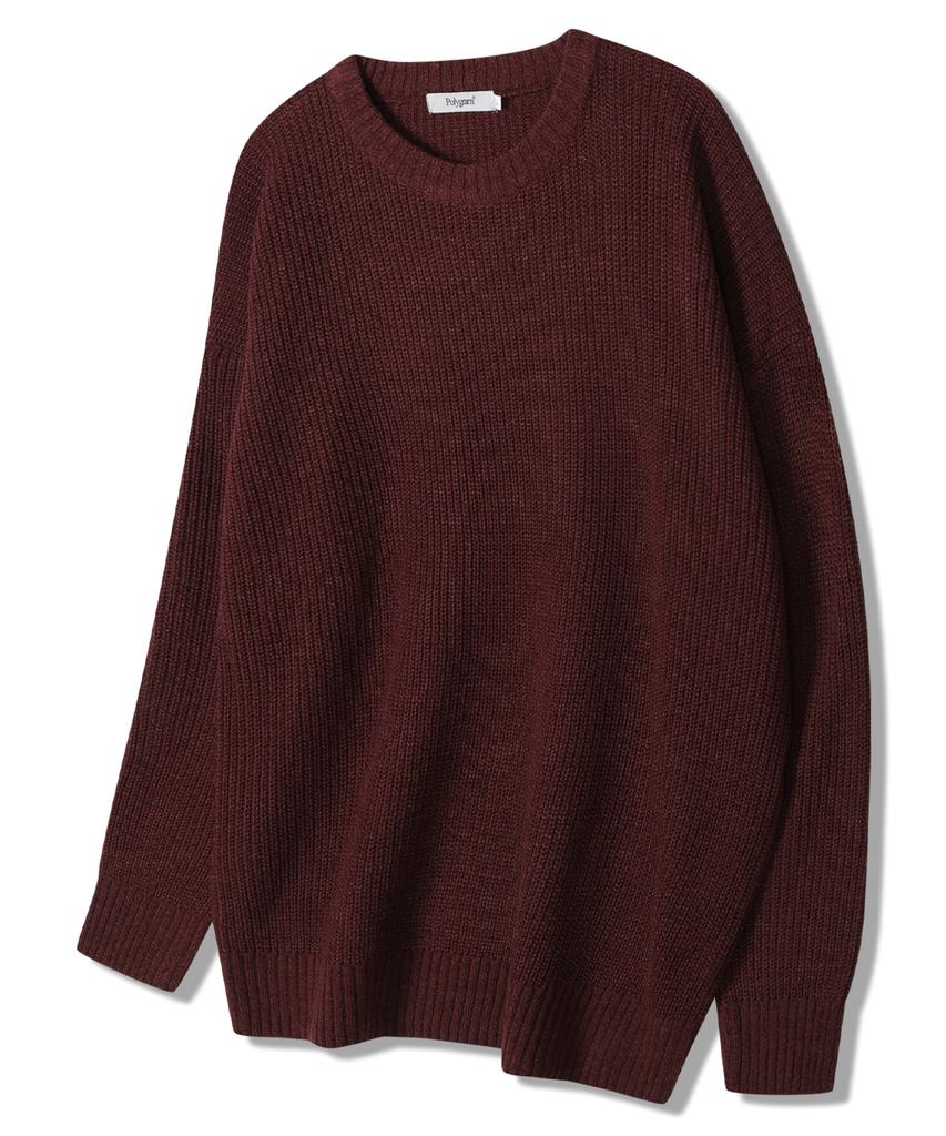 POLYGRAM Daily Hazzi Oversized Round Knit - 6 Colors