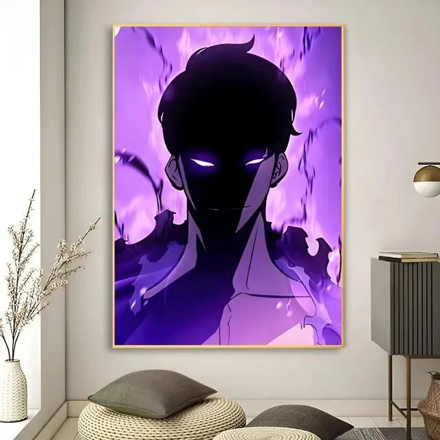 Solo Leveling Anime Artă de Perete pe Pânză HD Pisică Kawaii Mașini Poster pentru Decor Cameră de Joc Cadouri și Picturi Murale