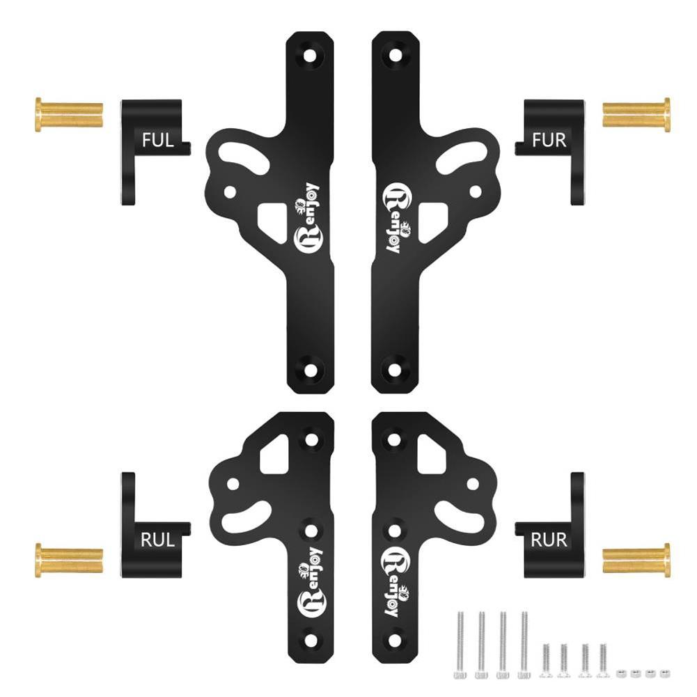 CNC Aluminum Shock Flex Blades for SCX24 1/24 RC Crawler Upgrade Parts Shock Absorber Mount