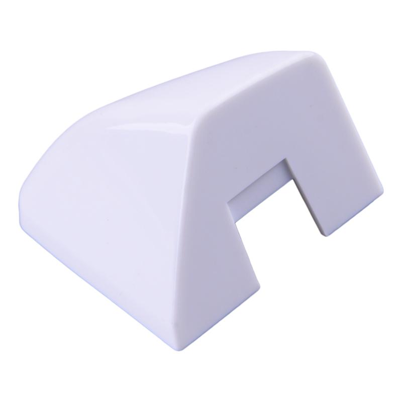 95853187900 Front Left White Exterior Door Handle Bezel Lock Cylinder Cover Cap Plastic fit for Porsche Cayenne 2011 2012-2017