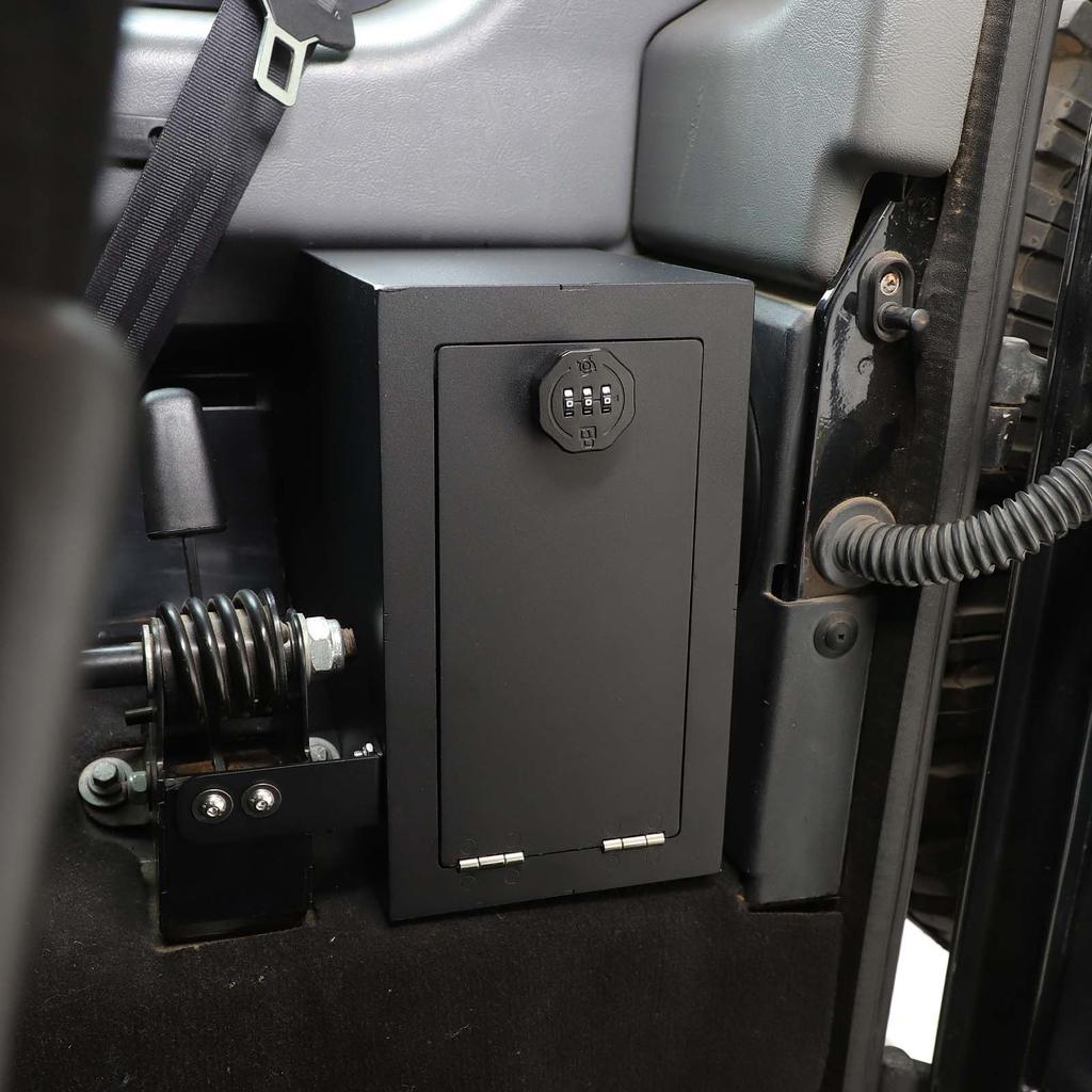 For Land Rover Defender 90 110 130 2004-2018 Car Trunk Right Side Security Safe Box Storage Privacy Protection Car Accessories
