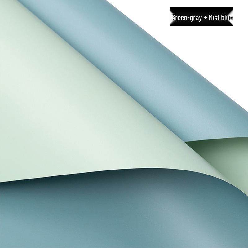 Tweekleurig Bloemenboeket Inpakpapier voor Verse Bloemen - Oya Papier