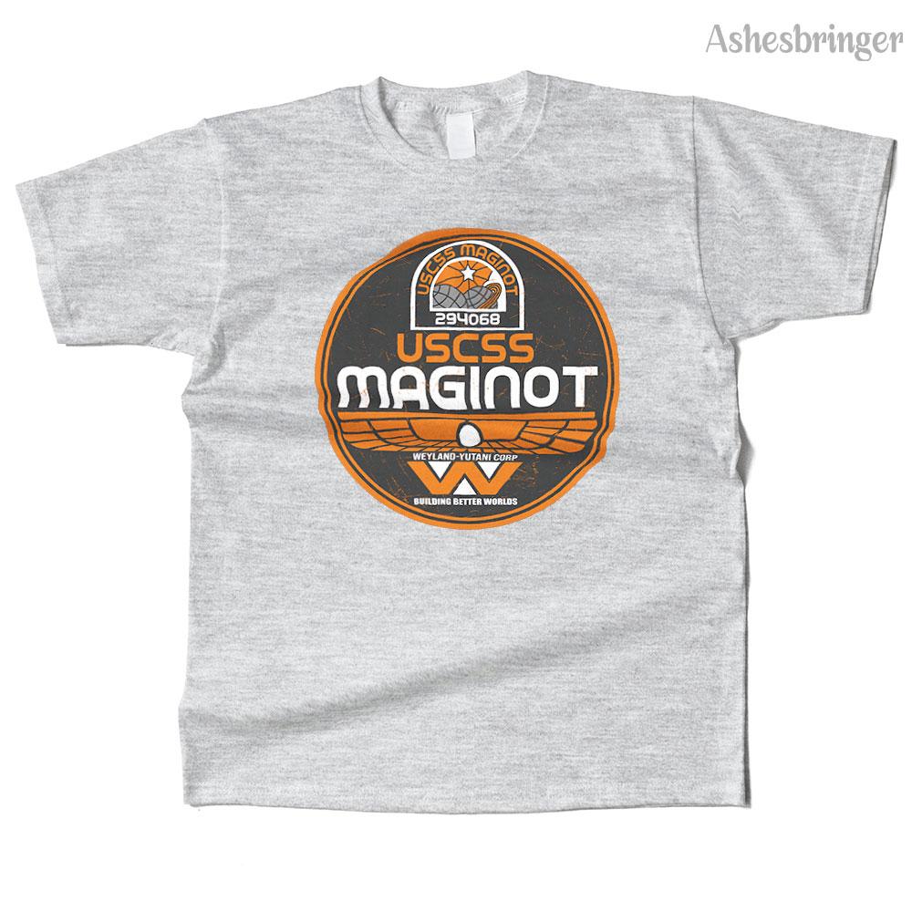 

Unisexs Cotton USCSS Maginot Graphic High Quality T Shirt Street Casual Style Tee for Unisex and Women 4XL