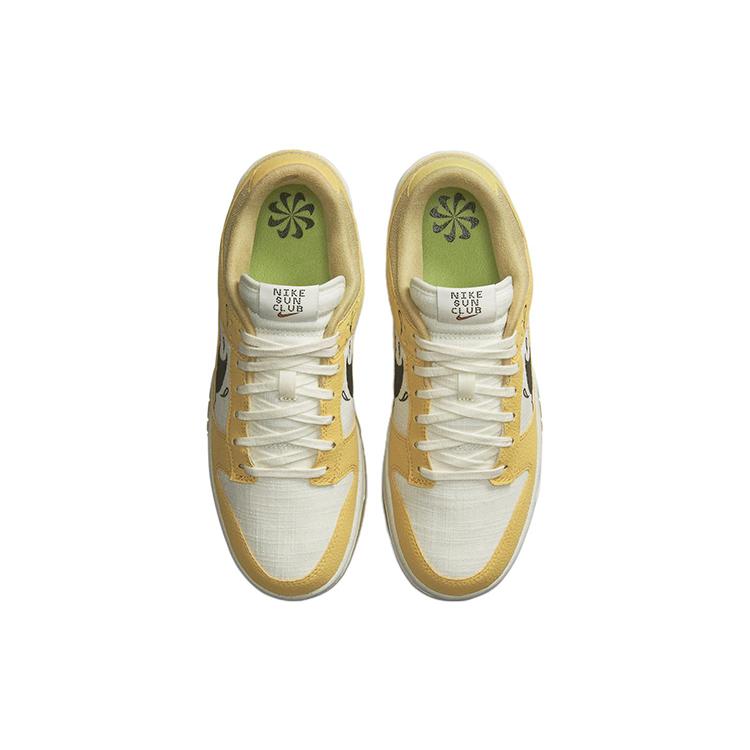 New Nike Dunk Low Retro Sun Club Wheat Grass Orange DV1681-100