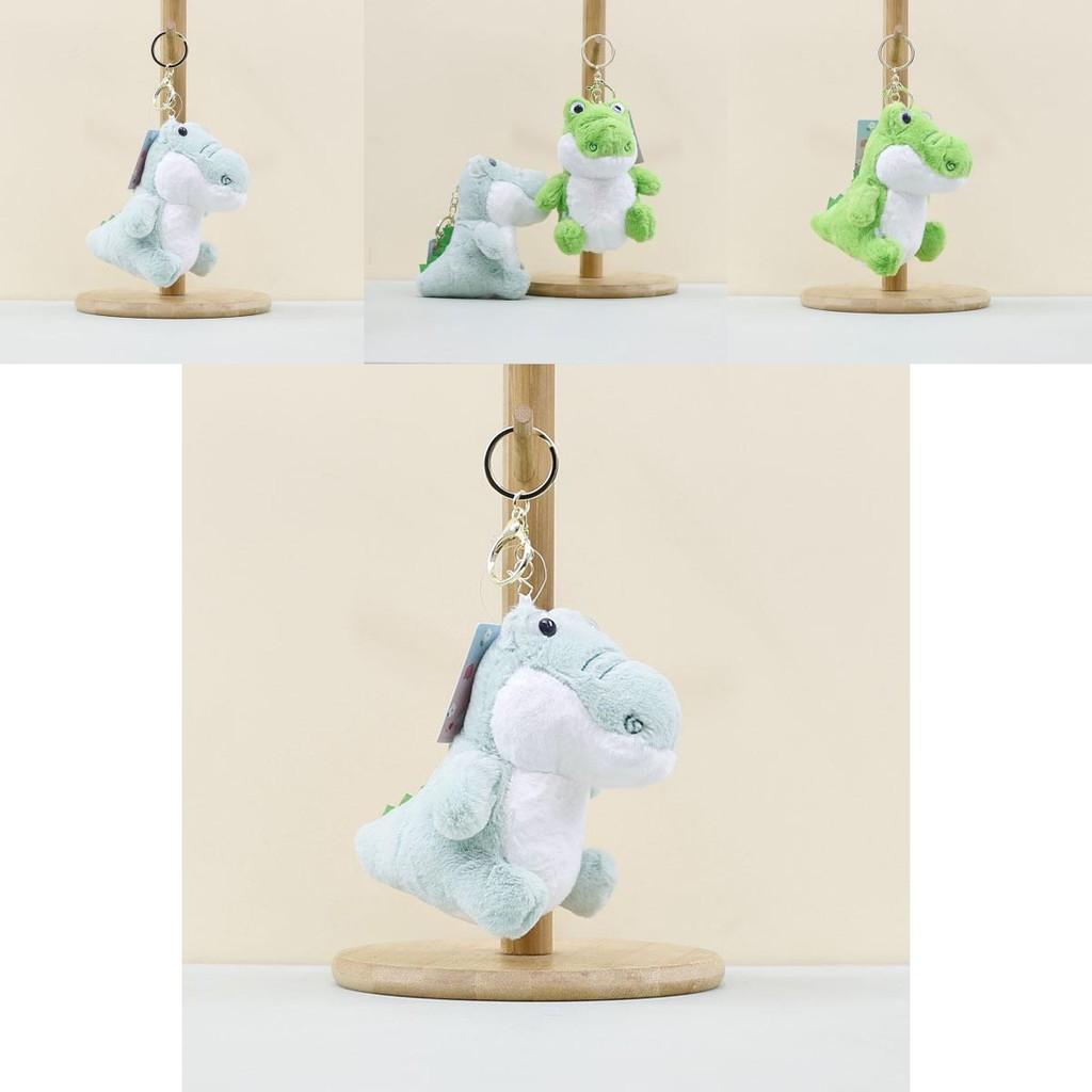 Alligator Unique Green Plush Keychain Toy 12cm Soft And Cuddly Charm Bag