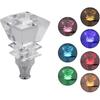 Sakali Crystal Diamond Shape Car Gear Stick Shift Shifter Knob Universal Fit for Most Manual Transmission or Automatic Transmission Without Lock