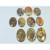 282Cts. Natural Forest Agate Oval Cabochon Loose Gemstone 10 Pcs Lot C-1960