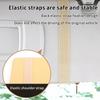 Sunshade Storage Bag Pu Leather Multi-Pocket Net Zipper Car Sun Visor Organizer Sunglasses Holder For Car Interior Accessories