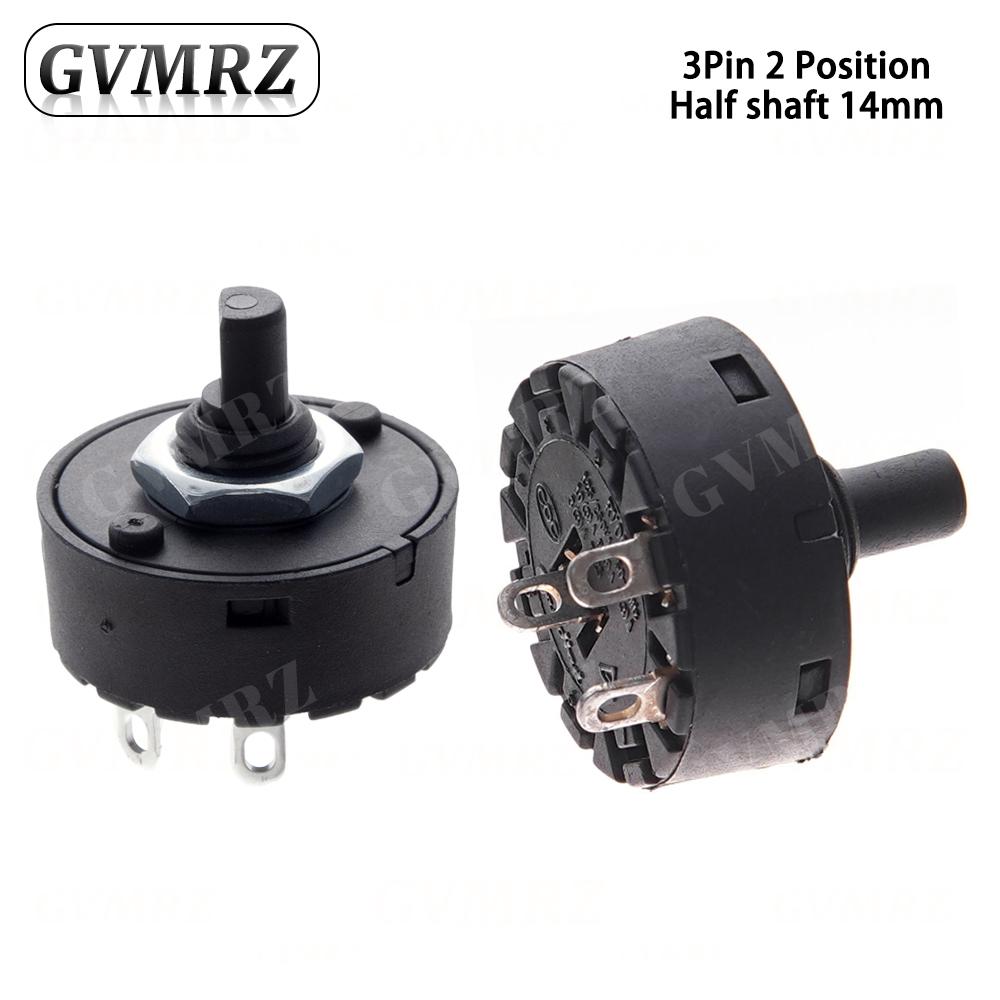 Knob Switch 6A 2/3/5/6/7/8 Position Rotary Switch 3/4/6/7/8/9Pin Electric Oven Power Switch Heater Temperature Control Switch