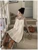 Women's Niche Lace Camisole Dress, Spring 2026 - New Slimming A-line Mini Skirt with Drawstring for Layering and Style.