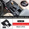 Für Toyota Land Cruiser 150 Prado J150 20211 2010-2023 Silikon-Schutzhülle für die Mittelkonsole Schmutzabweisendes Zubehör für den Innenraum