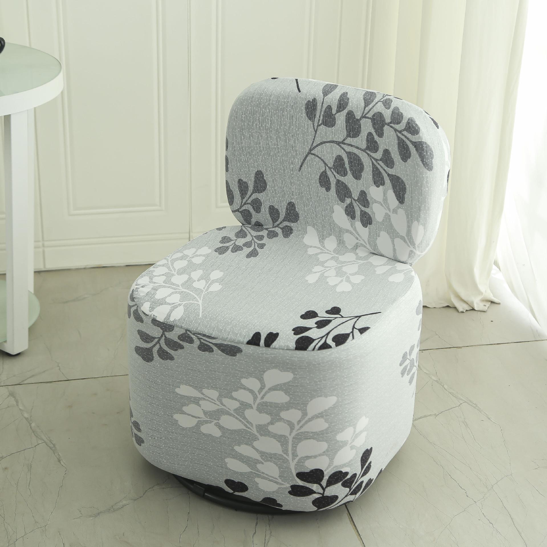 Bottle Cap Chair Cover Conjoined Square Chair Cover Elastic Fabric Office Headrest Chair Protective Case Dining Chair Soft Decor